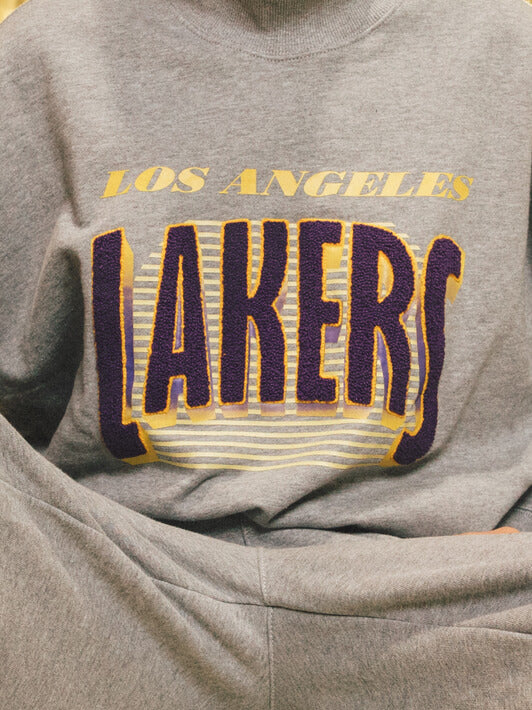Los Angeles Lakers Mock Neck Top