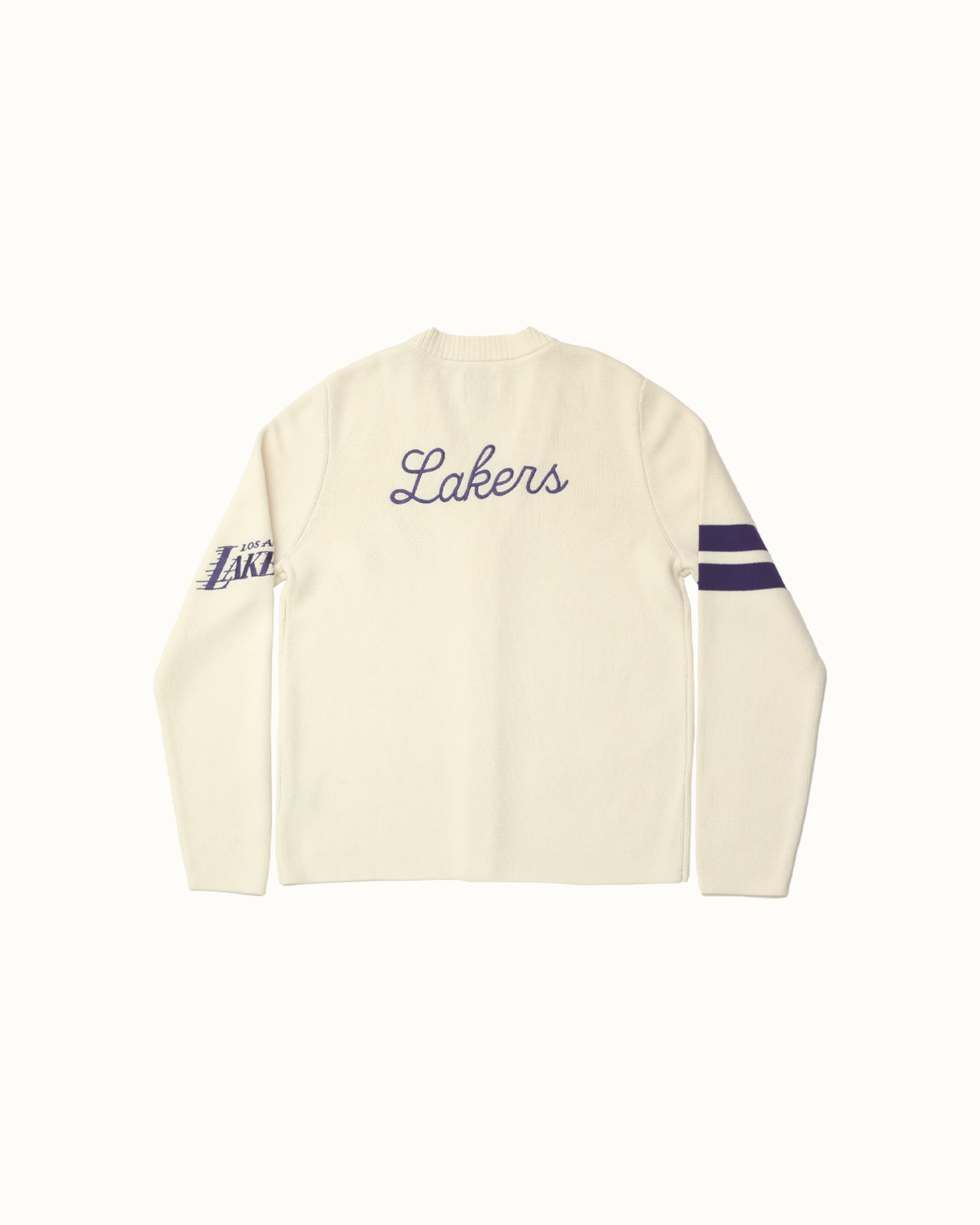Archive No. 94 Waffle Cardigan - LA Lakers