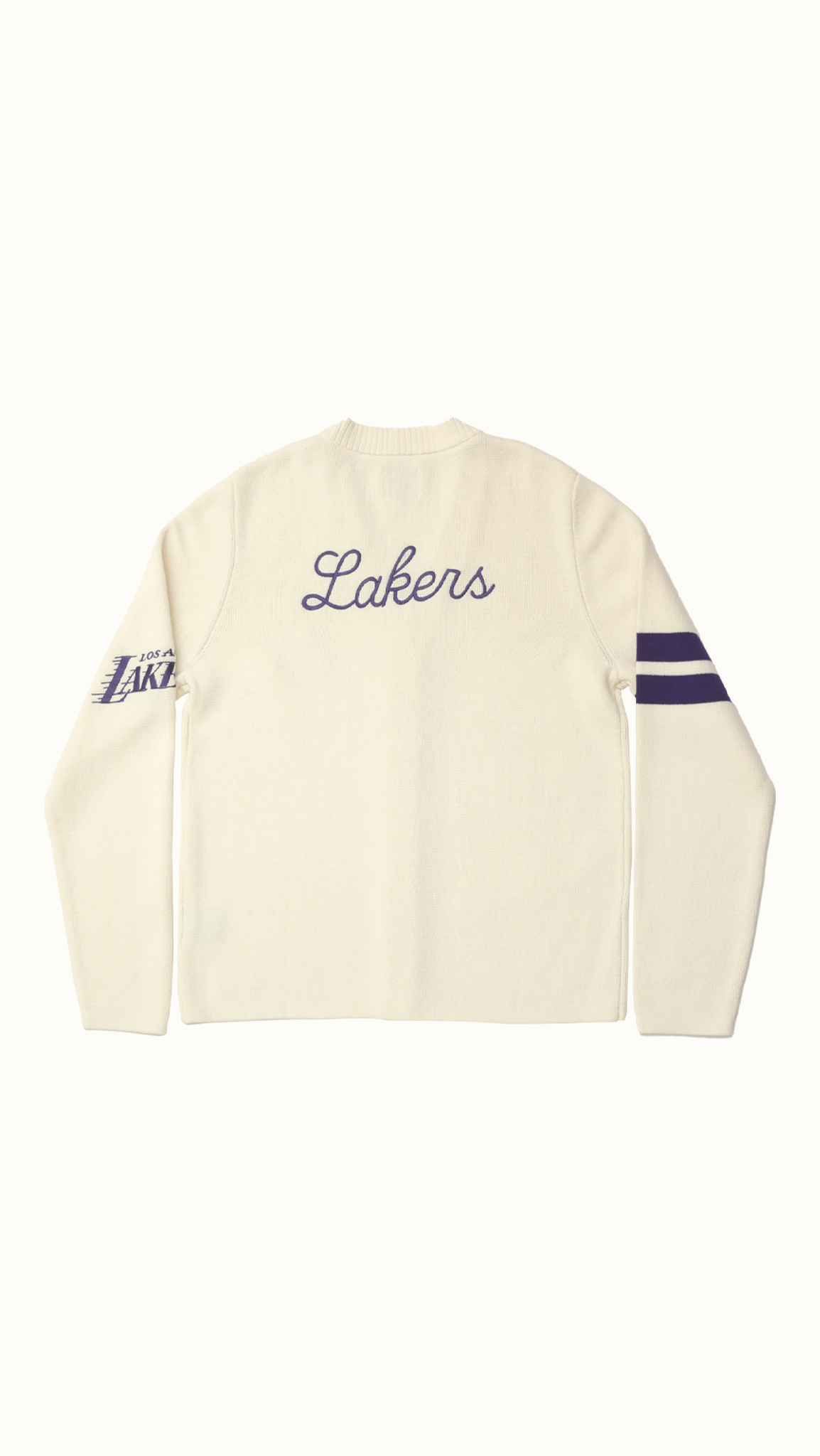 Archive No. 94 Waffle Cardigan - LA Lakers