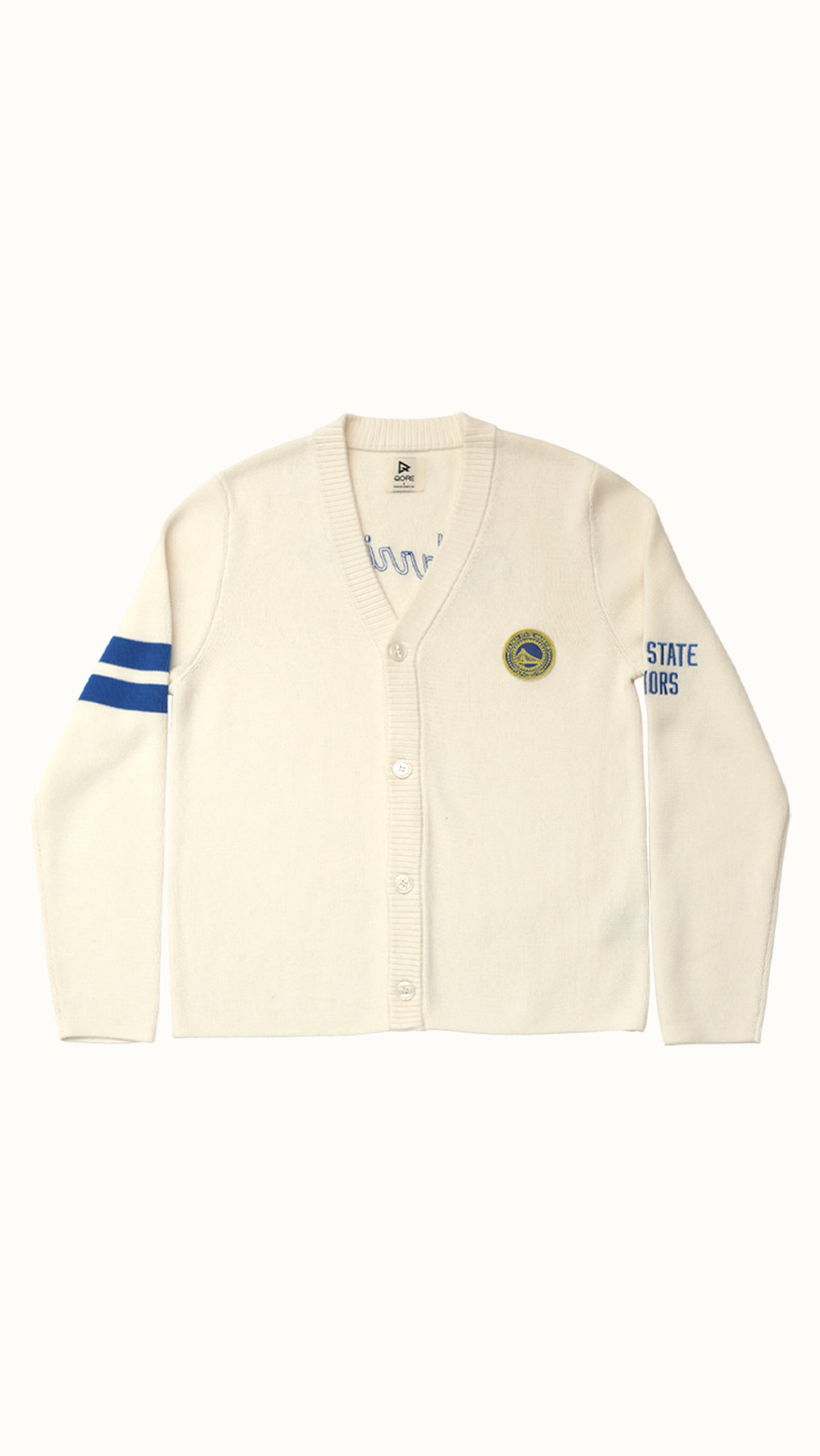 Archive No. 94 Waffle Knit Cardigan - GS Warriors