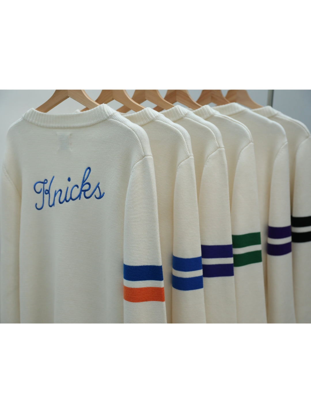 Archive No. 94 Waffle Knit Cardigan - NY Knicks