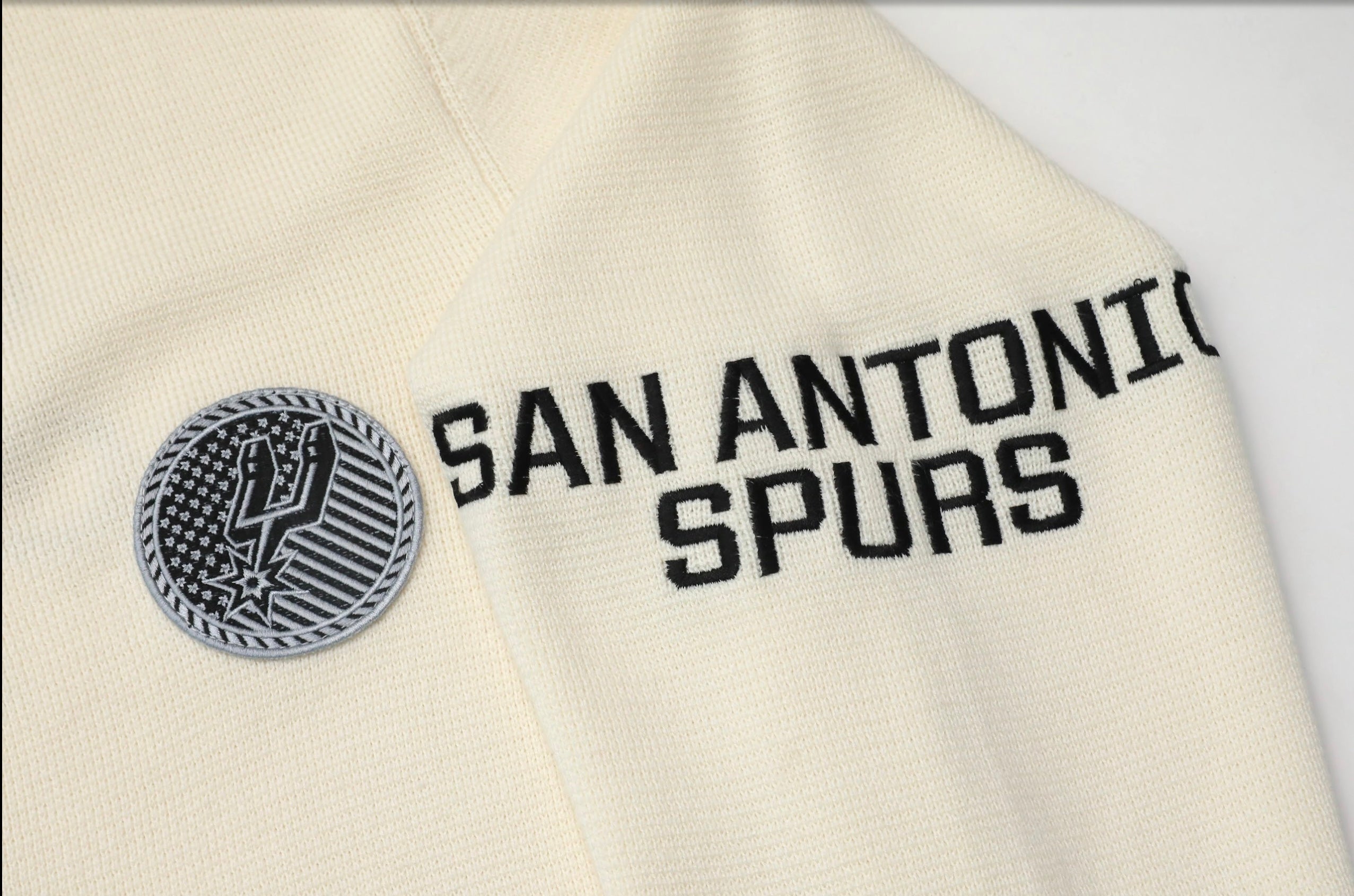 Archive No. 94 Waffle Knit Cardigan - San Antonio Spurs