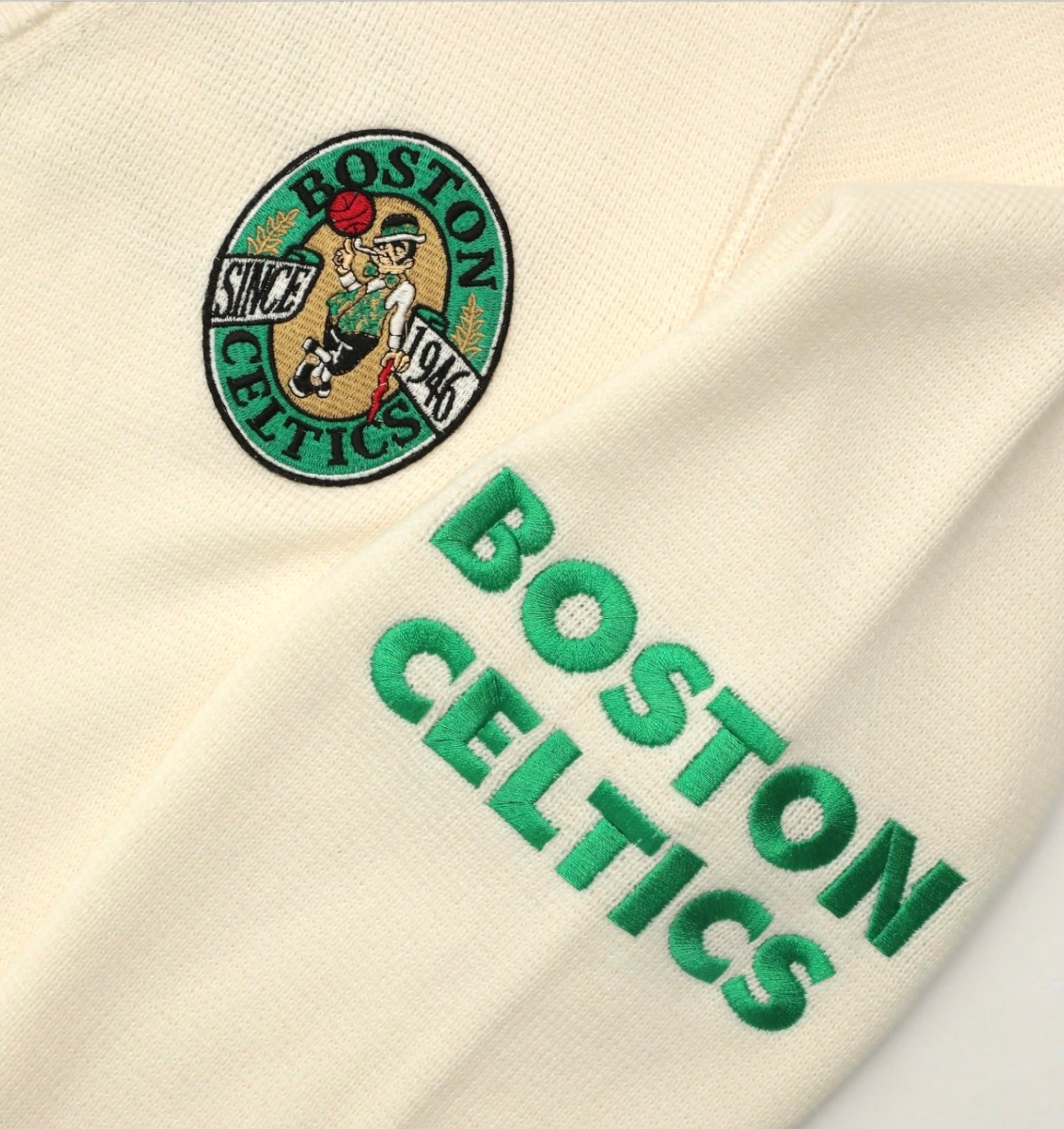 Archive No. 94 Waffle Cardigan - Boston Celtics