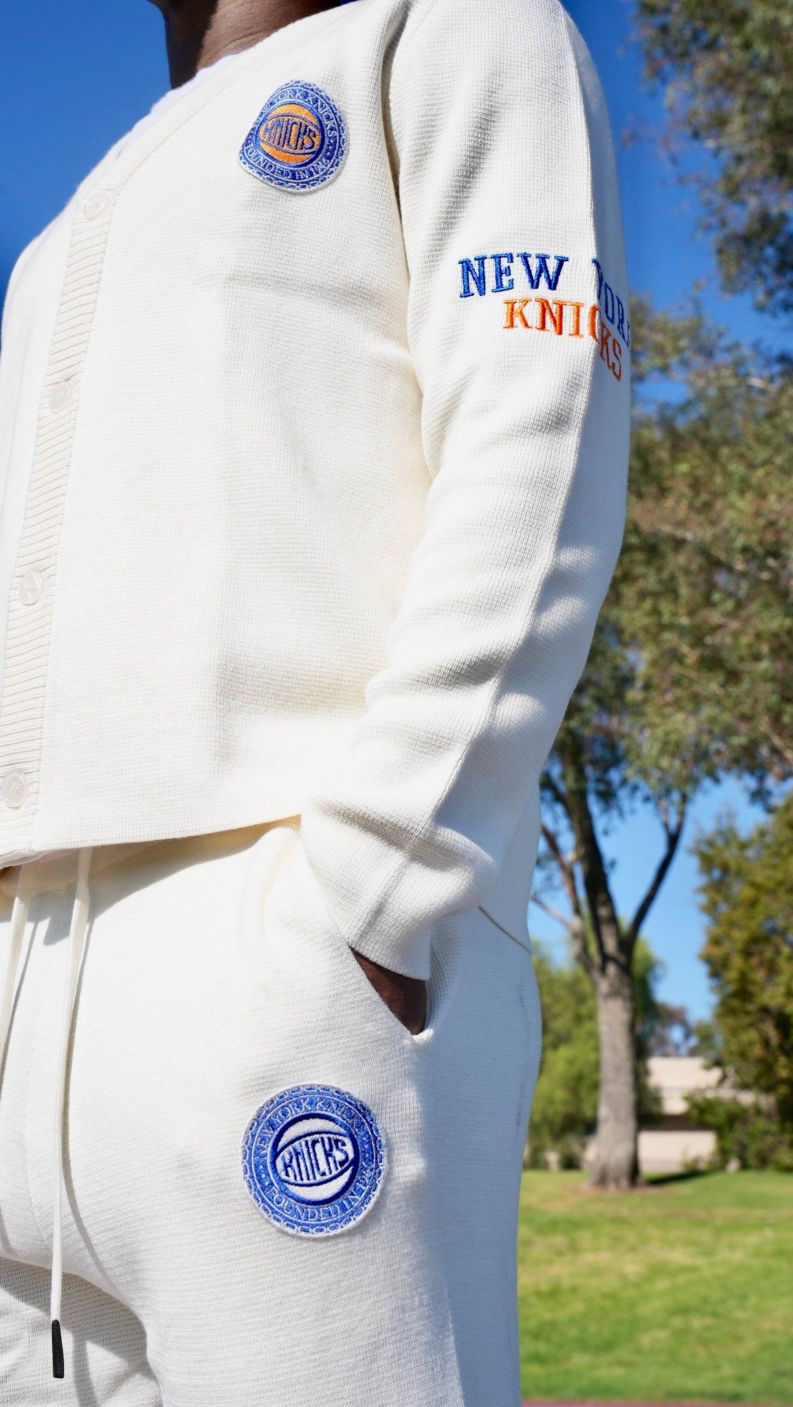 Archive No. 94 Signature Waffle Cardigan/Pant Set