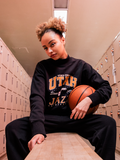 Utah Jazz Mock Neck Top