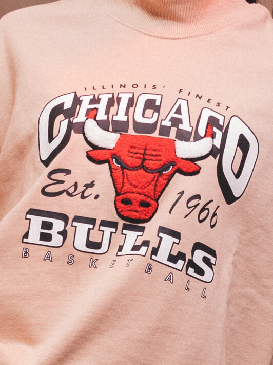 MITCHELL & NESS Chicago Bulls Vintage NBA V-Neck Tee