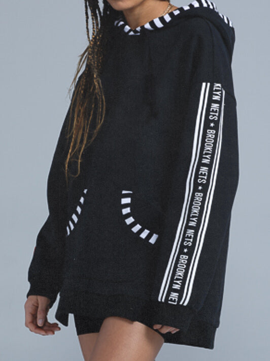 Brooklyn Nets Oversized Team Hoodie
